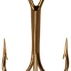 Mustad 3551 Bronzed Superior Treble Hooks 2 Mustad 3551 Bronzed Superior Treble Hooks -Mustad musbronsuptr 72037.1650814485