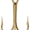 Mustad 35518 Gold Treble Hooks 1 Mustad 35518 Gold Treble Hooks -Mustad musgoltrebho 85705.1650814489