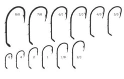 Mustad 92642 Hollow Point Beak Hooks -Mustad musgolwirgap1 16734.1651162393