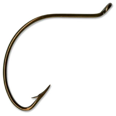 Mustad 37160-BR Wide Gap Hooks - 50 Pack 3 Mustad 37160-BR Wide Gap Hooks - 50 Pack