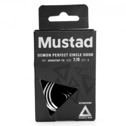 Mustad 39950TNP-TS 3X Triangle Demon Perfect Circle Hooks 7 Mustad 39950TNP-TS 3X Triangle Demon Perfect Circle Hooks -Mustad mustad 39950tnp ts triangle demon perfect circle hook 69868.1651268020