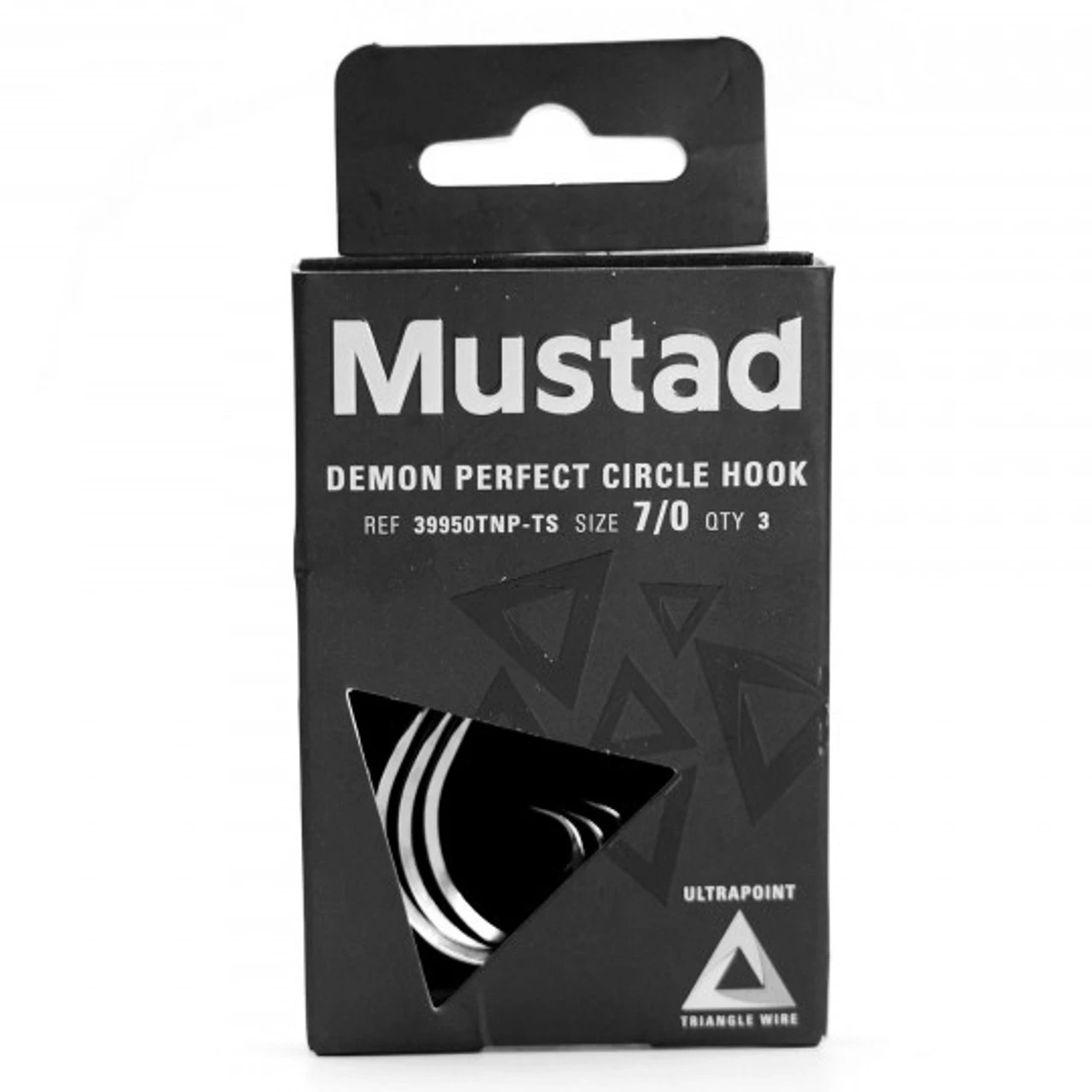 Mustad 39950TNP-TS 3X Triangle Demon Perfect Circle Hooks 5 Mustad 39950TNP-TS 3X Triangle Demon Perfect Circle Hooks - Image 3