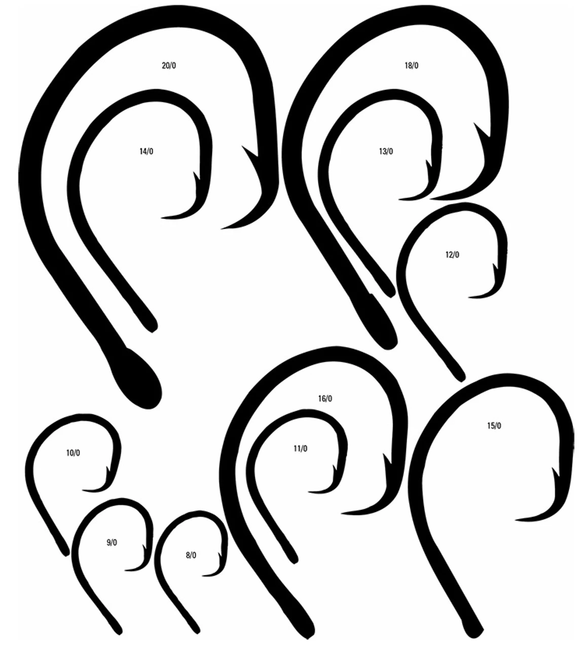 Mustad 39960-DT Tuna Circle Hooks 4 Mustad 39960-DT Tuna Circle Hooks - Image 2