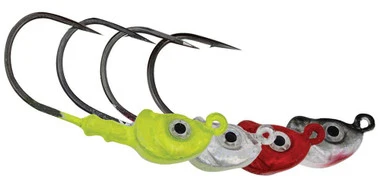 Mustad Inshore Darter Jig Head Lures 3 Mustad Inshore Darter Jig Head Lures