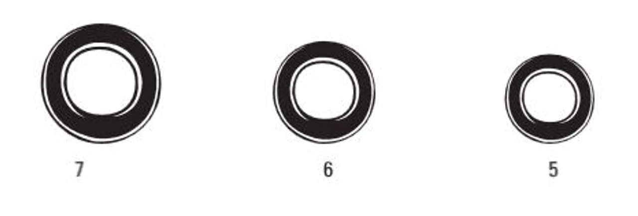 Mustad MA104 Stainless Steel Heavy Pressed Solid Ring 3 Mustad MA104 Stainless Steel Heavy Pressed Solid Ring - Image 2